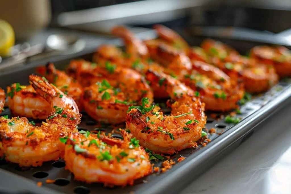 Gamberi croccanti in airfryer