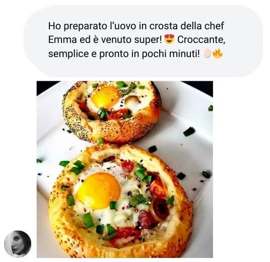 Recensione Studente 1 - Uovo in crosta